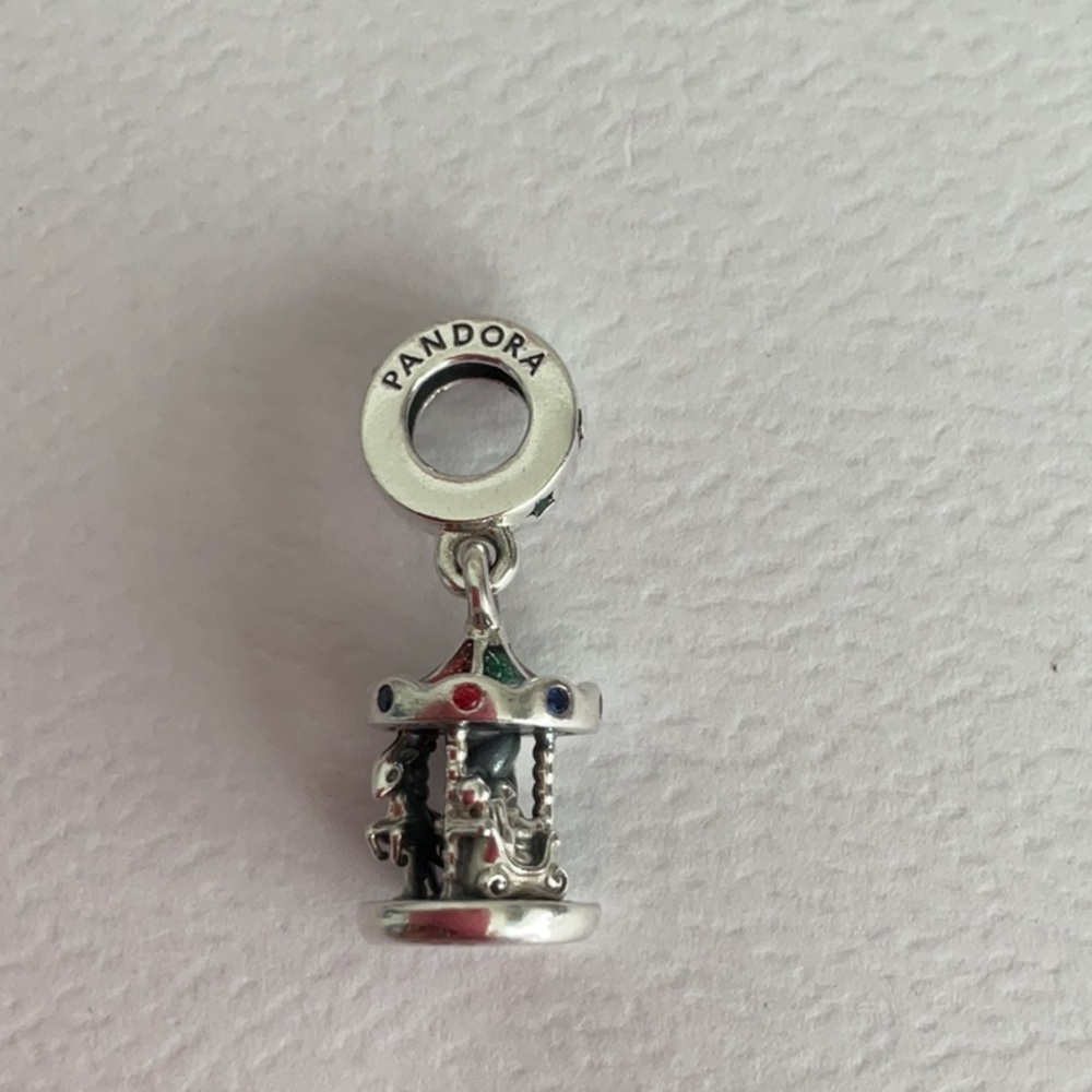Pandora Silver Carousel Charm